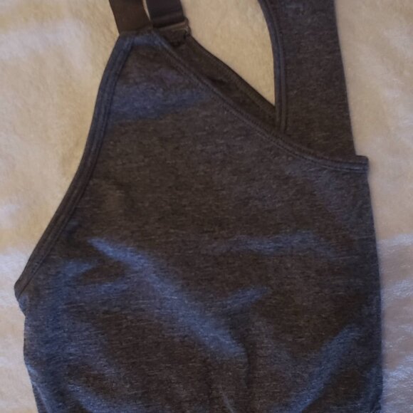 PUMA Racer Back Exercise Bra Dark Grey in size M - Picture 3 of 3